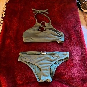 Green bikini